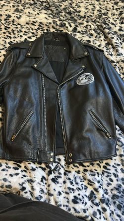 Leather Men’s Jacket Hooters 20 Th Anniversary