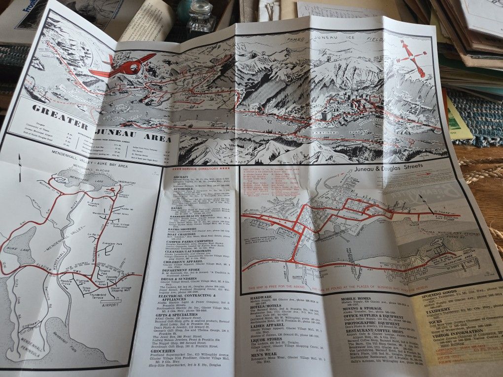 1971 Map Of Juneau