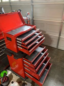 Vintage Craftsman Rolling Toolbox