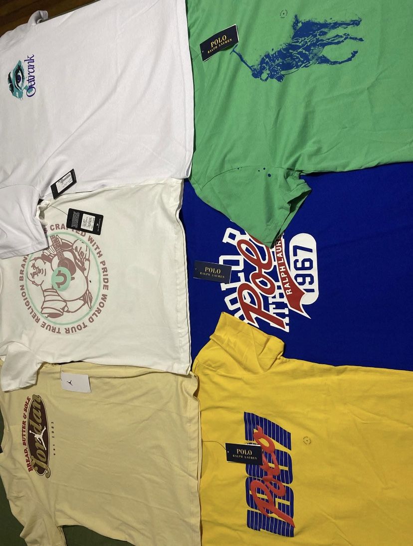NEW Polo , Jordan , Outrank Tees