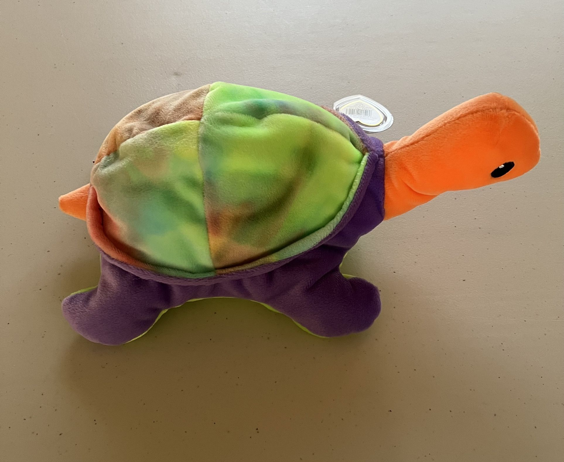 NWT TY Pillow Pal Tye Dye Turtle