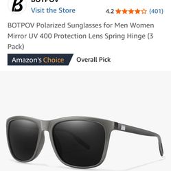 3pack Polarized Sunglasses 