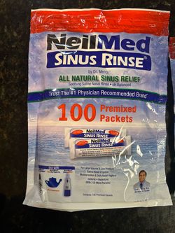 NeilMed Sinus Rinse 100 Premixed Packets