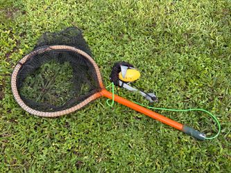 KAYAK ANCHOR GALVANIZED AND FISHING NET