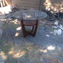 Glass Dining Table 