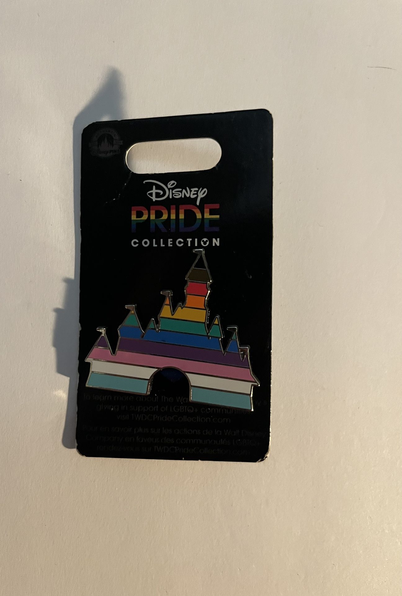 Rainbow WDW Cinderella Castle Sleeping Beauty DLR Pride 2023 Disney Pin 167980