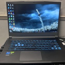 msi thin 15 Nivida GeForce Gaming Laptop