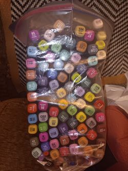 Different color markers