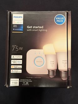 Philips Hue White Starter Kit E26 Value Pack