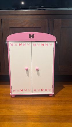 Doll Closet Wardrobe