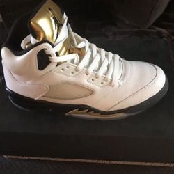 Retro Nike Air Jordan 5 Olympics  Size 9.5 New In Box