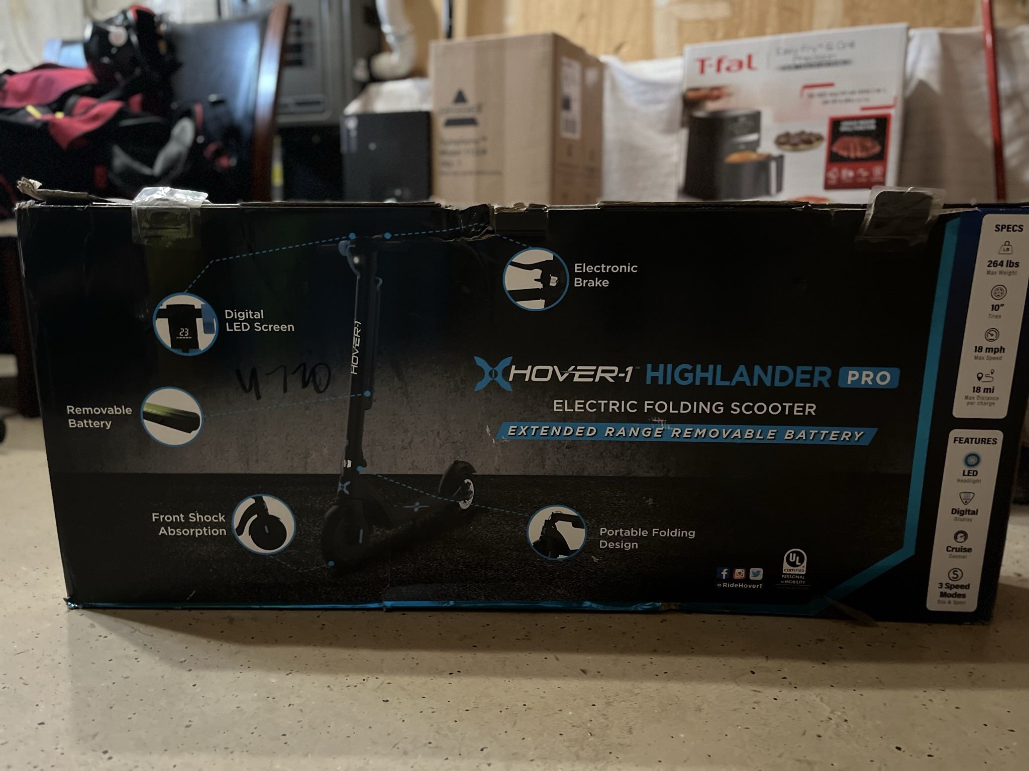 Hover 1 Highlander Pro Foldable Electric Scooter