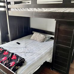 Bunk Bed With Desk And Stairs 