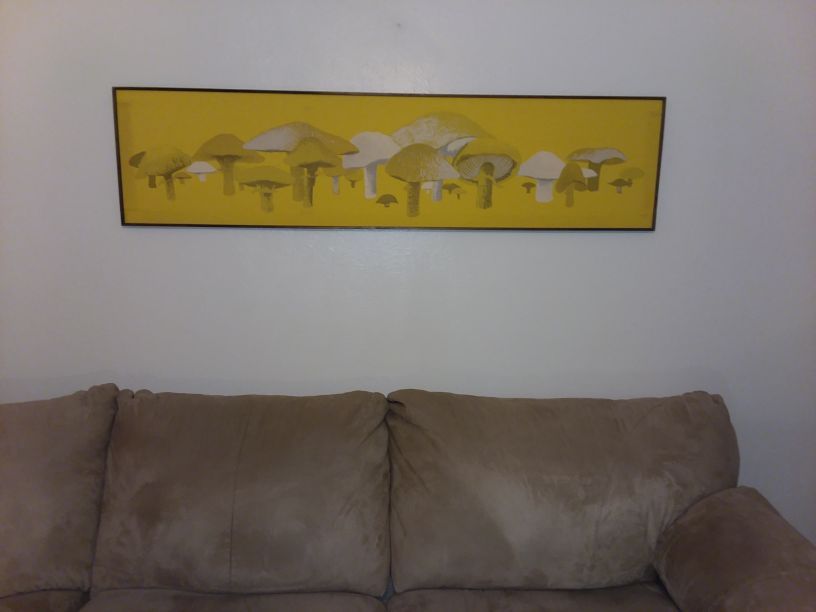 Tom Tru Vintage Mushroom Tapestrie
