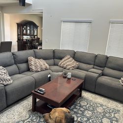 Large Sectional Couch With Reclining Seats 