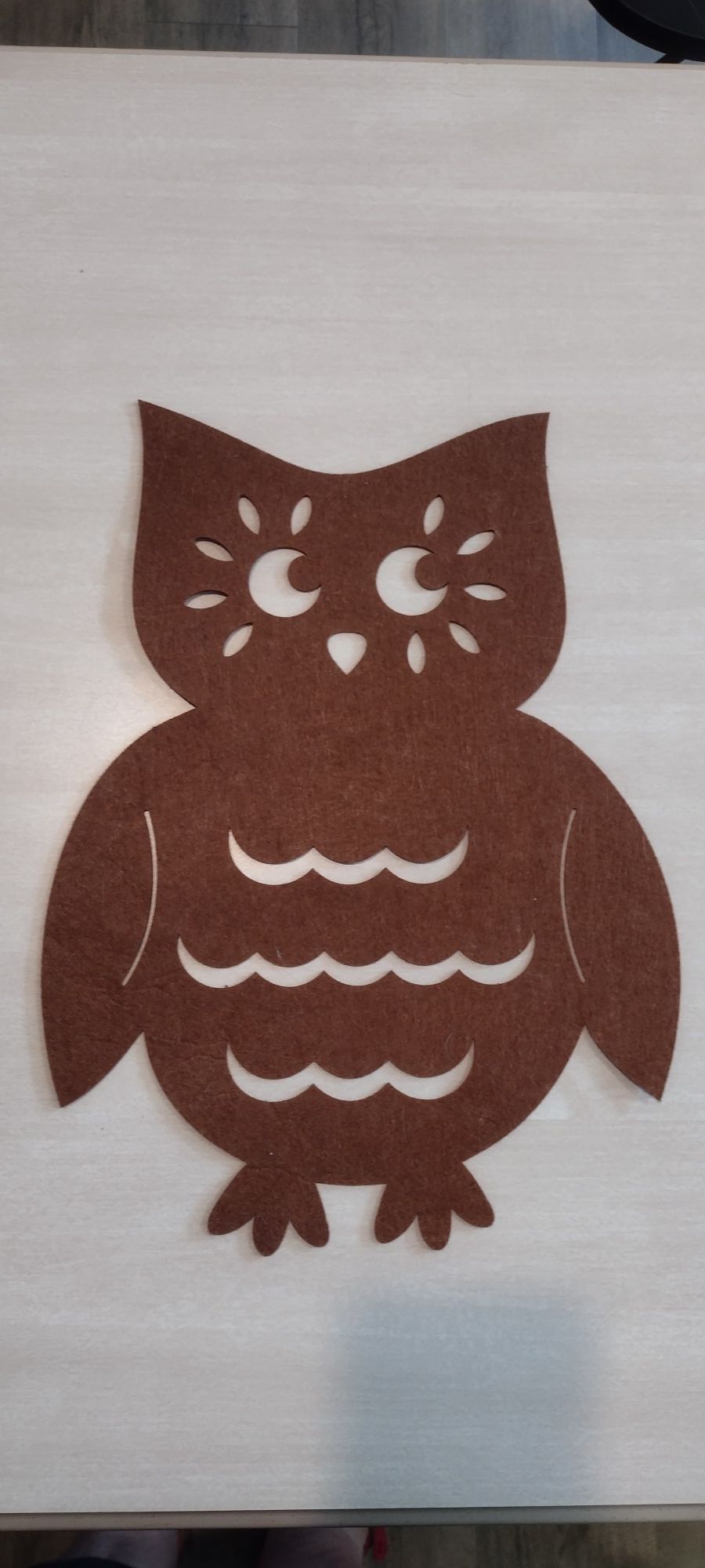 Owl Large Felt Stencil