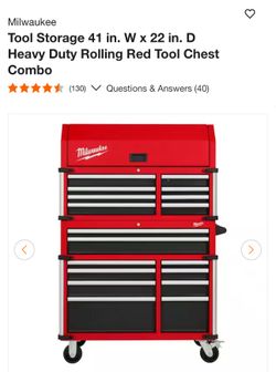 milwaukee tool storage $1300 barely used