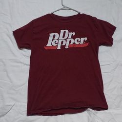 Maroon Dr. Pepper Shirt