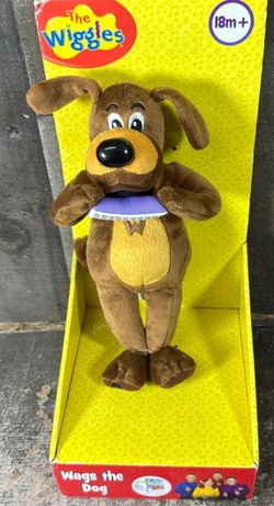 the wiggles wags dog plush brand new