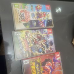 Nintendo Switch Games ( Read The Description)