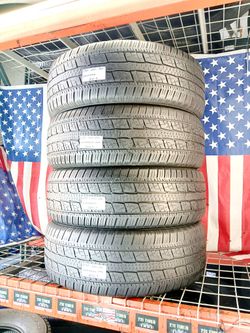 🇺🇸 4 USED TIRES 275/60R20 GENERAL GRABBER HTS ALL SEASON 275 60 20