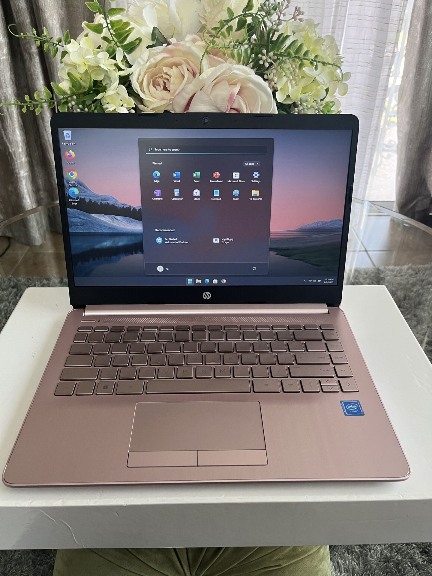 HP 14-cf2112wm Laptop 14” Intel Celeron N4120 1.10GHz 4GB RAM 64GB eMMC Windows 11 - $89