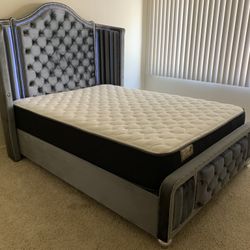 $789 Brand New Queen Bed Frame With Mattress (read description below)
