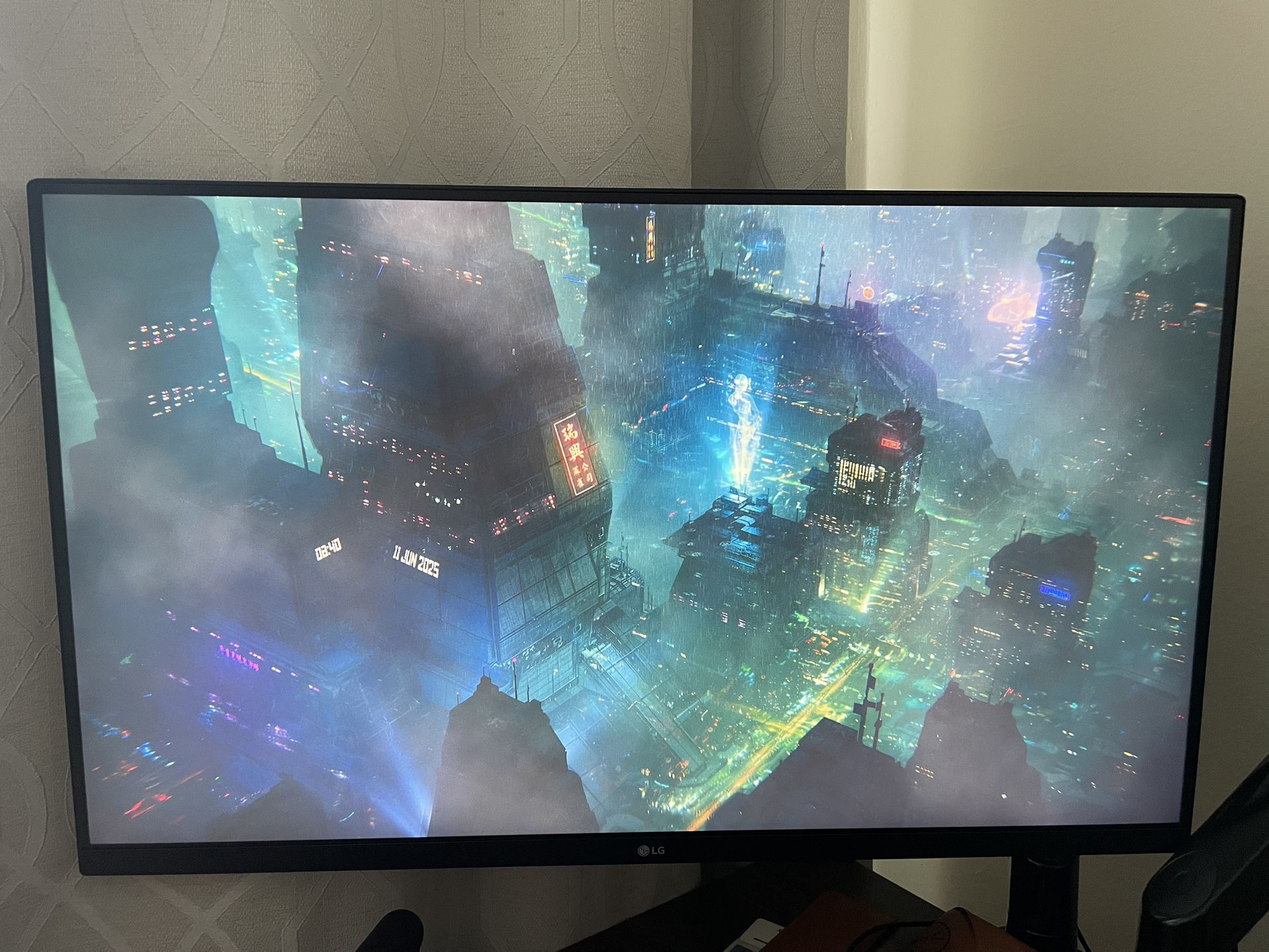 LG QHD 32” Monitor 144hz