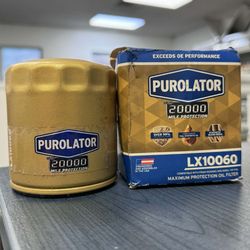 New Purolator LX10060 Purolator 20K Oil Filter with 20,000 Mile Protection for Select Jeep, RAM, Volkswagen, and more