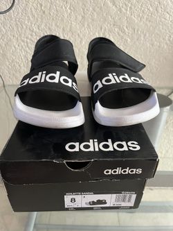 Adidas slides sandels size 8 wm - $15