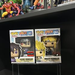 Naruto, Minato and Sasuke Funko Pops, Funko Pops for SALE!