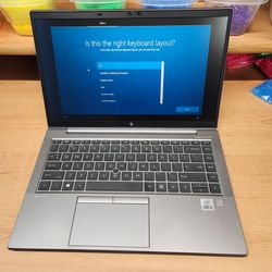 Hp laptop aluminum zbook