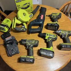Ryobi Misc. Tools Used/New
