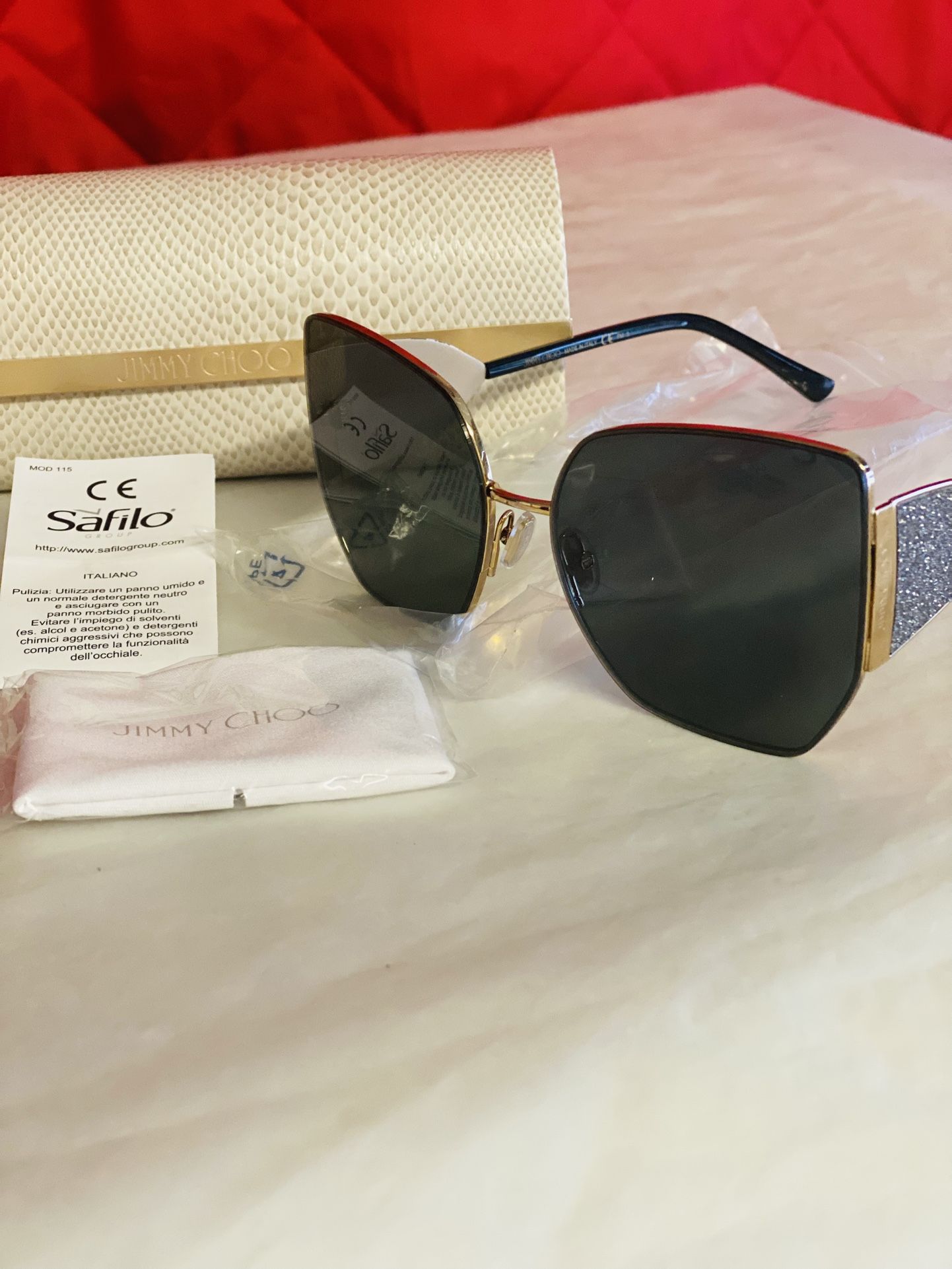 Sunglasses Jimmy Choo.