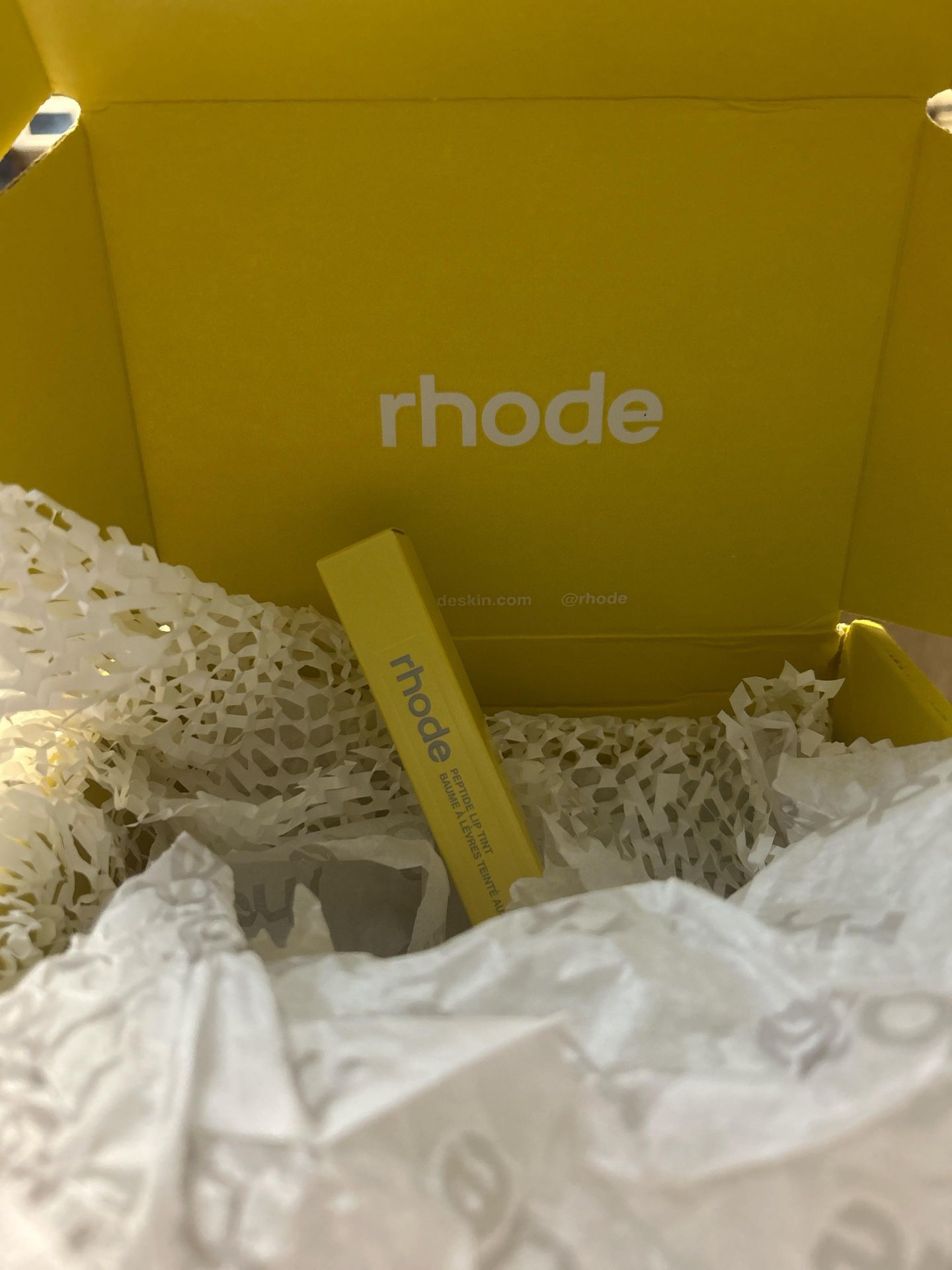 Rhode lemontini Peptide Lip tint Original Limited Edition