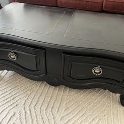 Black Coffee Table