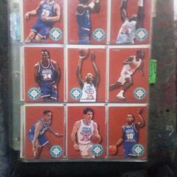 Basketball Sports Cards Collection 