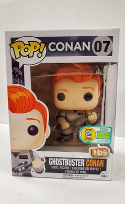 Funko Pop Conan Ghostbuster #07 SDCC 2016 Limited Edition, Rare, Vinyl