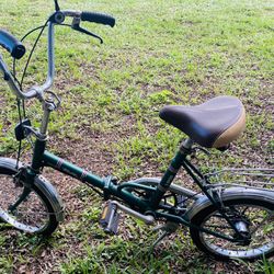 Bicycle. Huffy Touriste 3 Speed Folding Bicycle. A 1970s Collectible. Good condition. Great for travel, camping, etc. 2 new tires and tubes included. 