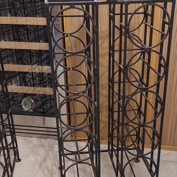10 Bottle Wine Rack, Heavy Duty Metal