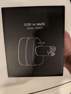 "New" CCS1 to NACS Adapter