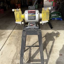 Craftsman Bench grinder with stand