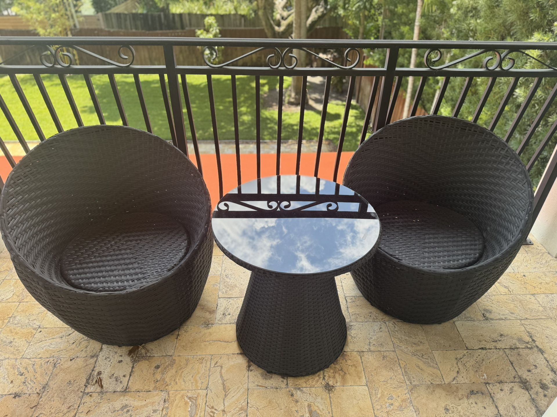 Modani 3-Piece Balcony Set