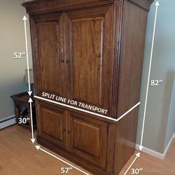 Thomasville TV Armoire