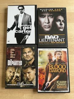 Gritty Crime & Heist Thrillers 4-DVD Bundle