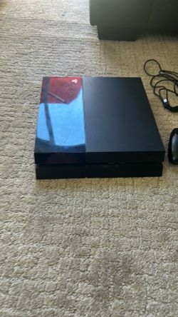 PS 4 with games