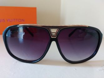 Louis Vuitton Evidence Gold Designer Sunglasses