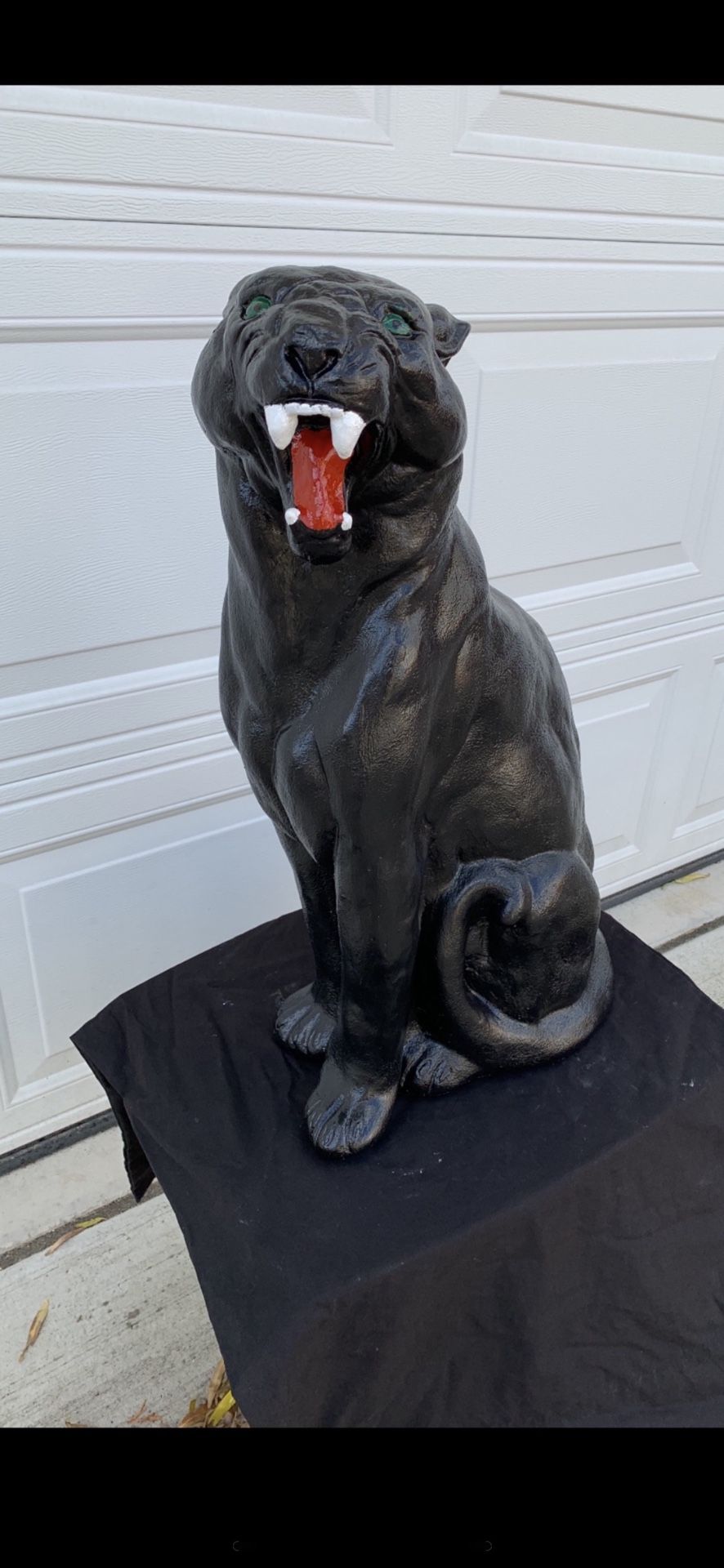 3 Foot Tall, Panther Statue