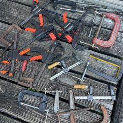 Multiple Different Clamps ($80 For Everything)