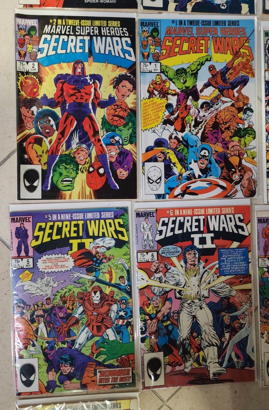Marvel Avengers Secret Wars Comic Lot of 20 VF/NM 1(contact info removed) 2015